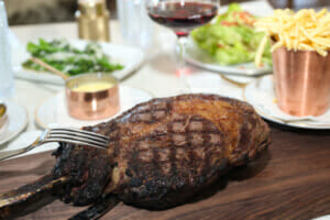 Bahia Mediterraneo Palma de Mallorca First Class Restaurant Dry Aged Beef